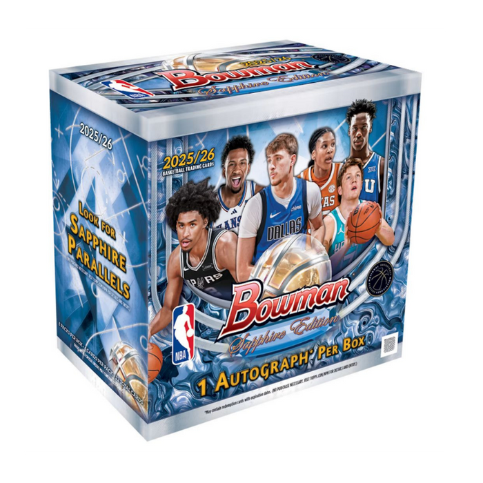 2025/26 Bowman Basketball Sapphire Edition 10 Box Case